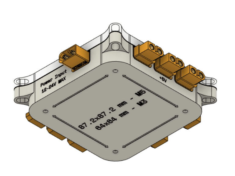 battery board assembly bottom side angle