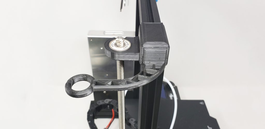 Side View on Printer